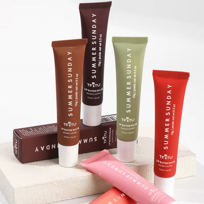 Summer Lip Moisturizing Lip Balm Care 15Ml Lip Balm Smoothing Lip Lines Lasting Nourishment for Women Daily Care Makeup Lip Care