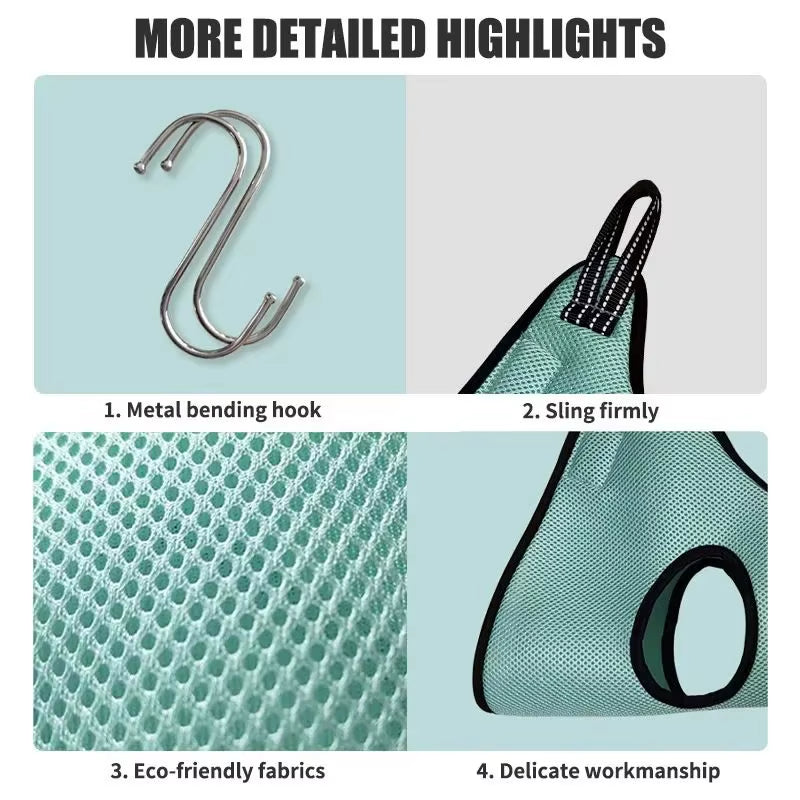 TONG New Pet Cat Grooming Hammock Helper Cat Dog Hammock Dogs Repairing Nails in Beauty Hammock Restraint Bag Pet Accessories