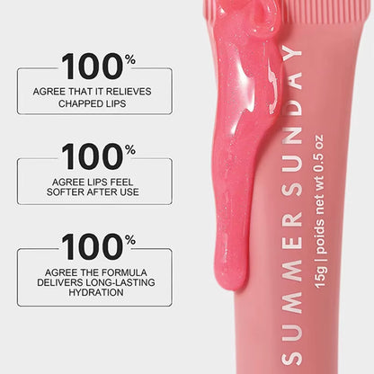 Summer Lip Moisturizing Lip Balm Care 15Ml Lip Balm Smoothing Lip Lines Lasting Nourishment for Women Daily Care Makeup Lip Care